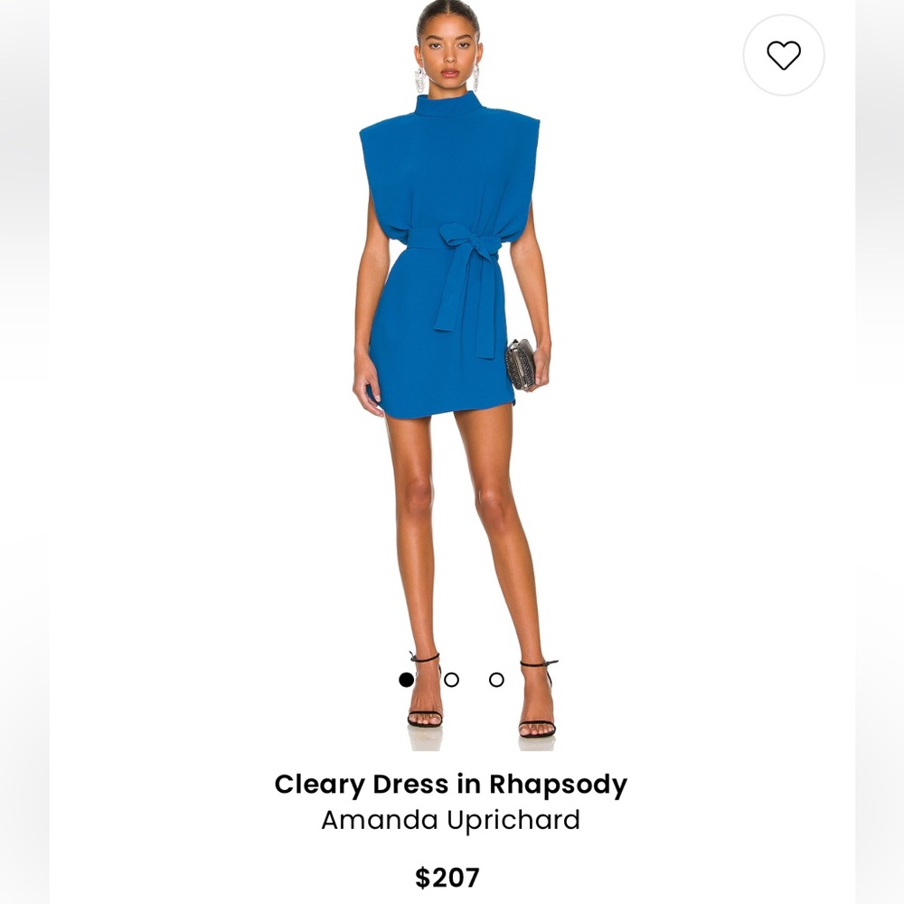 cleary dress in rhapsody amanda uprichard, size large, worn twice